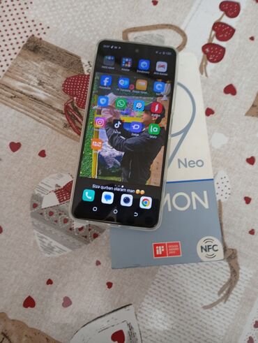 Tecno: Tecno Camon 19 Neo, 128 GB, rəng - Ağ