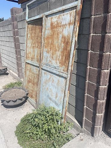 Ачылма дарбазалар: Металлические распашные ворота. Не устанавливались новые - — 2