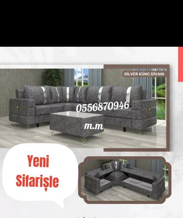 Divanlar: Künc divan, Yeni, Açılan, Bazalı, Parça, Şəhərdaxili pulsuz çatdırılma — 27