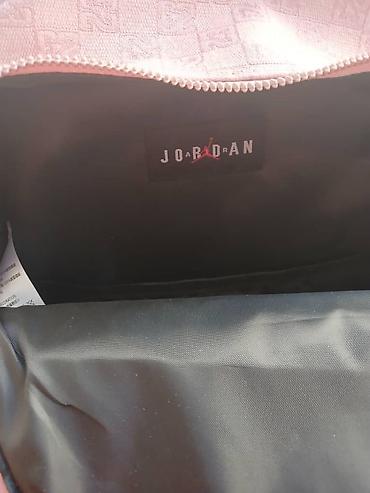 рюкзак jordan 23: Рюкзак розовый с логотипом Jordan. Удобный, вместительный, приятный — 3