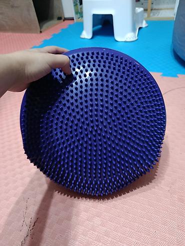 yoqa mat: Balanlaşdırma yastığı / masajlı hava disk - Material: qalın elastik — 2
