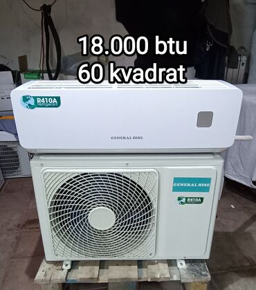 ev kandisanerleri: Kondisioner İşlənmiş, 50-60 kv. m, Split sistem, Kredit yoxdur, Ödənişli quraşdırma