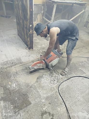 Beton işləri: #betonisleri #beton #betonkesme #betonkəsimi #betonkesim #betondesme — 3