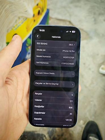 Elektronika: IPhone 14 Pro, 128 GB, Qara, Face ID — 2