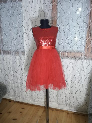 Kid's Dress, bоја - Crvena