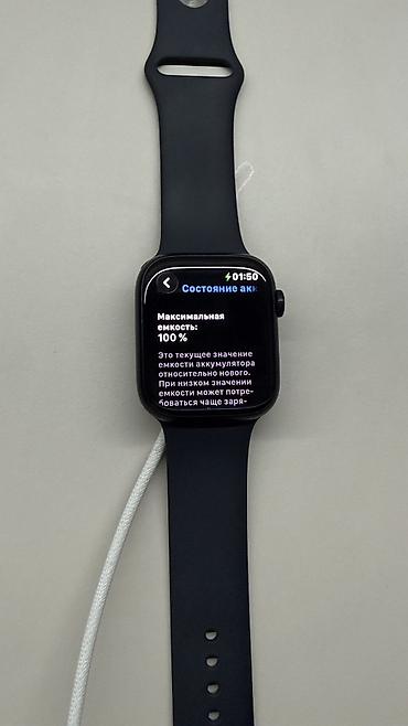 burker часы цена: Продаю Apple Watch, Цена договорная. 9 серия, 45мм, 100% АКБ — 3