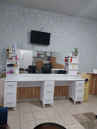 Salon, tibbi mebel dəsti: Gözəllik salonu üçün tam işlək mebel və avadanlıq paketi - İki iş yeri — 3