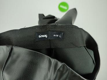 garnitury sinsay: Sinsay, Legginsy Ze skóry ekologicznej damskie, rozmiar L — 4