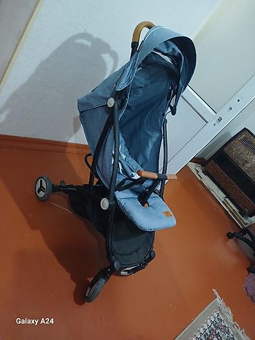 Uşaq arabaları: Thanksbaby uşaq arabası (yüngül “umbrella” tip) - Rəng: boz-mavi — 1
