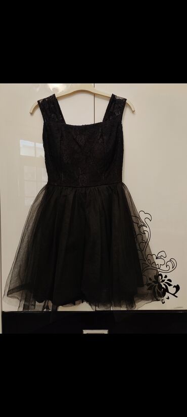 qisa donlar: Детское платье цвет - Черный