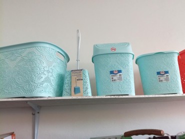 Ostali proizvodi za kuću: Set za kupatilo korpa za prljav veš,korpa za čist veš.wc četka,Kutija