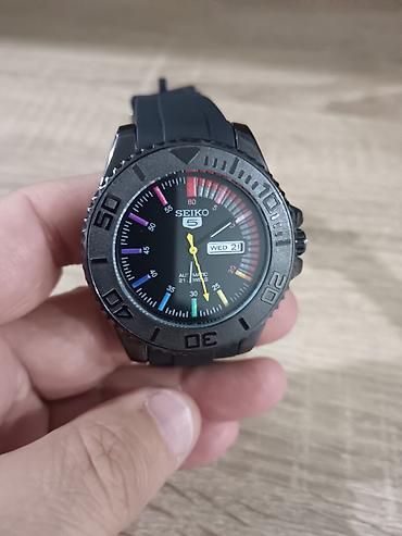 Qol saatları: Seiko 5 avtomatik qol saatı - Model: Seiko 5 (automatic, 21 jewels — 1