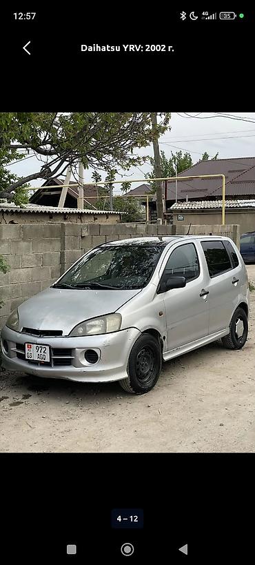 мотор морнинг: Daihatsu YRV: 2002 г., Автомат, Бензин, Минивэн — 3