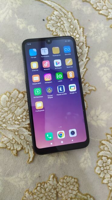 телефоны xiaomi redmi ош: Redmi, Redmi 8, Колдонулган, 64 ГБ, түсү - Кара, 2 SIM