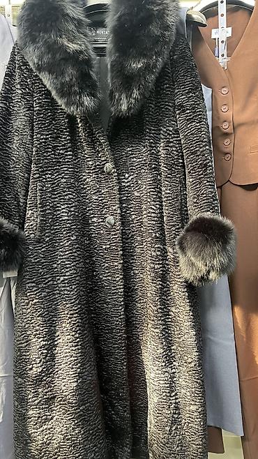 шубу: Шуба, Каракуль, Длинная модель, 3XL — 5