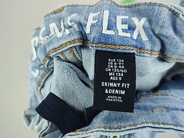 vrs body: Spodnie jeansowe, H&M, 9 lat, 128/134, stan - Bardzo dobry — 4