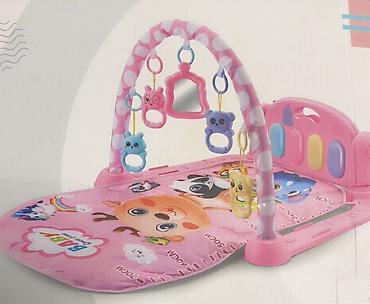 kalonka toy: Uşaq üçün inkişaf etdirici oyun xalçası və pianino dəsti - Rəng — 1