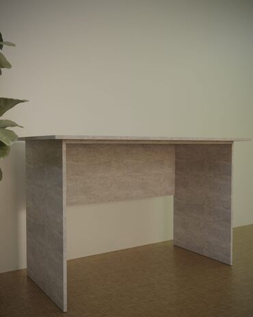 столы для кухни кафе: Офисный Стол, цвет - Серый, Новый