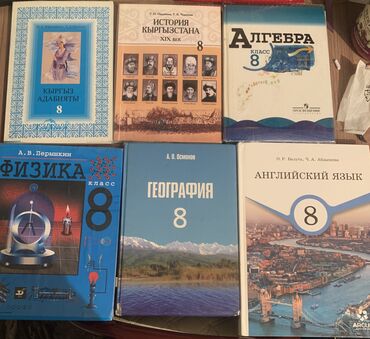физика 8 класс жаны китеп: Книги за 8 класс б/у 
В хорошем состоянии