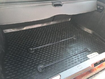 honda fit gibrid: Коврик в багажник BMW X5 6, кросс. (полиуретан) Коврик