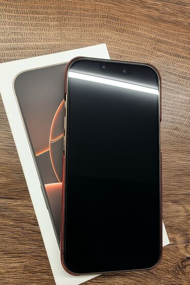 бу телефоны ош айфон: IPhone 16 Pro, Natural Titanium, Коробка