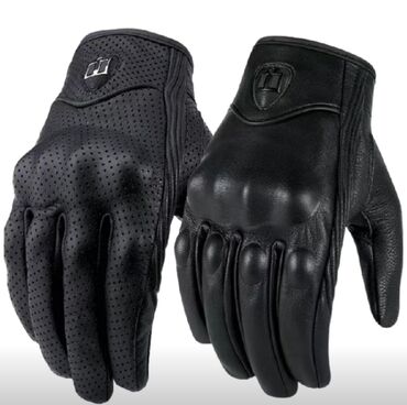 фитнес перчатки: Американские оригинальные одиночные кожаные мотоциклетные перчатки