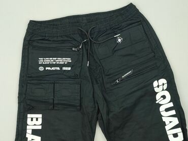 koszulka attack on titan: Black, Shorts for men, size M (EU 38)