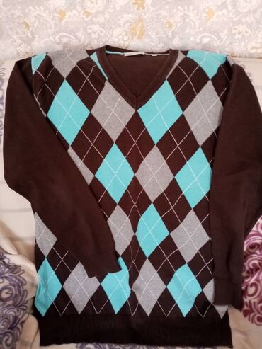 фасоны вязаных свитеров: Мужские трикотажные пуловеры, немецкие, в отличном состоянии. Серый
