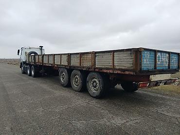 Прицепы и полуприцепы: Прицеп, Mercedes-Benz, Бортовой, от 12 т, Б/у — 10