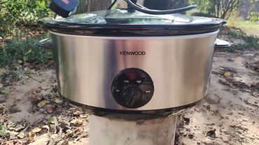походный чайник: Медленная мультиварка (слоукукер) Kenwood, объем 6,5 л - Корпус из