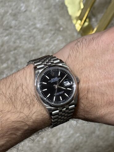 qol az: İşlənmiş, Qol saatı, Rolex, rəng - Gümüşü