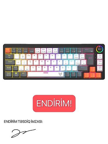 RGB mexaniki klaviatura – kompakt 75% dizayn - Tam rəngli RGB lalafo.az -da RGB mexaniki klaviatura – kompakt 75% dizayn - Tam rəngli RGB