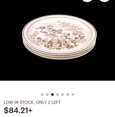 Staro posuđe i escajg: Engleski tanjiri Aranstone 70te. Tanjiri komada 3 u ceni,bez — 3