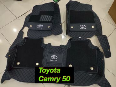 модуляторы для авто: 5D Экокожа Полики Для салона Toyota, цвет - Черный, Новый, Самовывоз, Платная доставка