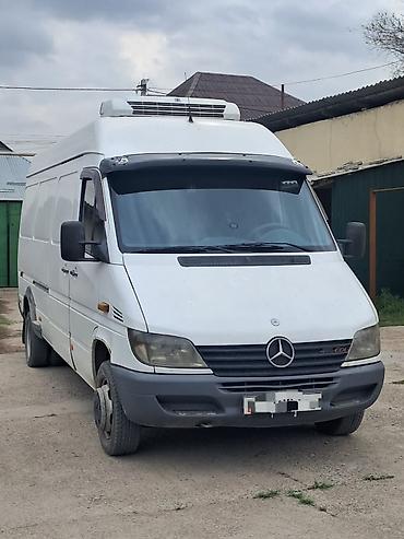 спринтер бортовой двухскатный: Mercedes-Benz Спринтер: 2003 г., 2.7 л, Механика, Дизель, Фургон — 1