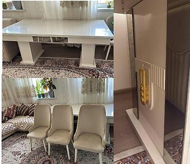 Stol +8 stul satılır 480 azn.Stol açılandı.Stolun ayaq hissesinde lalafo.az -da Stol +8 stul satılır 480 azn.Stol açılandı.Stolun ayaq hissesinde