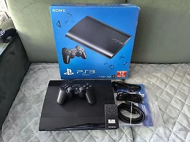 PS3 (Sony PlayStation 3): 🎮 Sony PS3 Super Slim 500GB + 50 igara ✅ TOP stanje — neotvarana / — 2