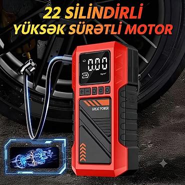 jump starter: Hava kompressorlu avtomobil mühərrik işəsalan (Emergency Power — 5