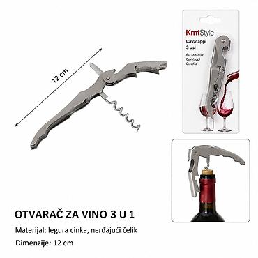 KMT Otvarač za flaše Seahorse od nerđajućeg čelika 2407026