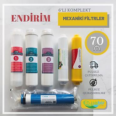 💦Sizə özəl endrim su filtri kartriclərinin dəyişdirilməsi! 🗣Super