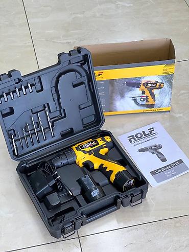 Инструменты: Аккумуляторная дрель-шуруповёрт ROLF TOP-12V - Питание: 12V, Li-Ion - — 1