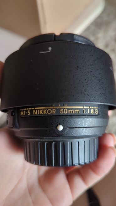 Аксессуары для фото и видео: Продаю объектив Nikkor 50mm f1-1.8g. В отличном состоянии