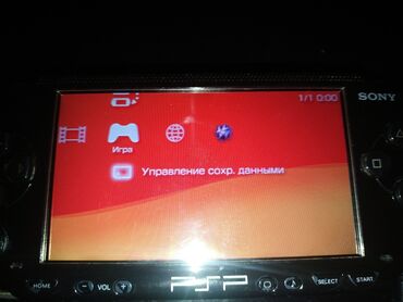 PSP (Sony PlayStation Portable): PSP 1000, на зап части, стик не работает контакты надо припаять, а за