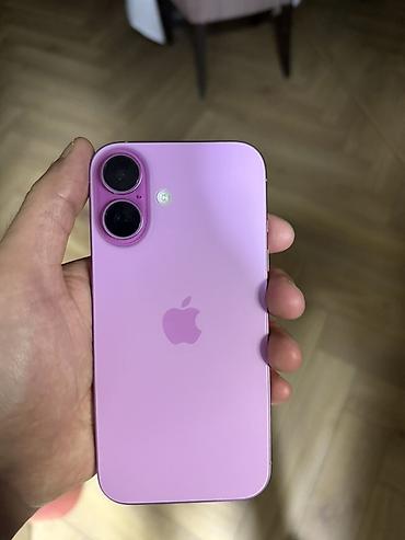 iphon se: IPhone 16, 128 GB, Çəhrayı, Face ID — 2
