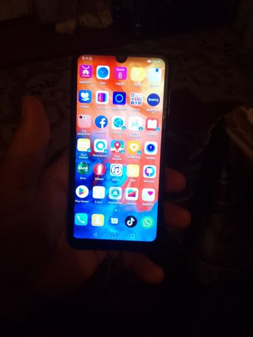 huawei p smart z ekran qiymeti: Huawei P Smart 2019, 64 GB, rəng - Qara, Barmaq izi