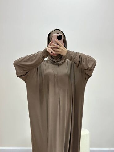 Повседневные платья: Повседневное платье, Длинная модель, Оверсайз, Стандарт — 10