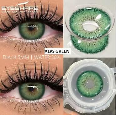 Šminka: Kolor sočiva za oči – plava i zelena kolekcija - Modeli/boje — 21