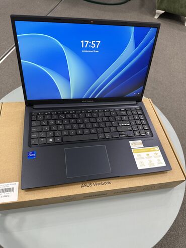 Ноутбуки и нетбуки: Ноутбук, Asus, 8 ГБ ОЗУ, Intel Core i7, 15.6 ", Новый, Для работы, учебы, память SSD