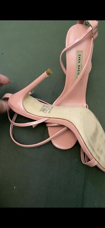 zara каблуки: Босоножки, 40, Zara, Новый, цвет - Розовый, Самовывоз, Платная доставка — 2