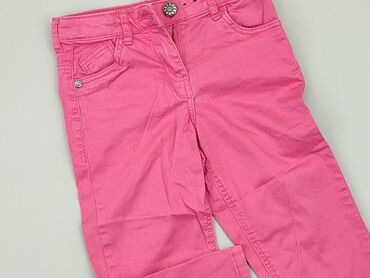 jasne jeansy z dziurami: Jeans, 5-6 years, 110/116, condition - Good